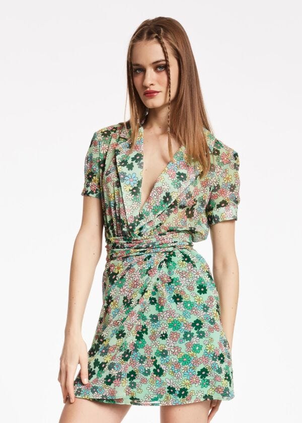 Dress with lapels Denny Rose