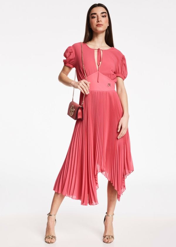 Dress with pleated skirt Denny Rose