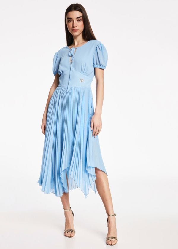 Dress with pleated skirt Denny Rose