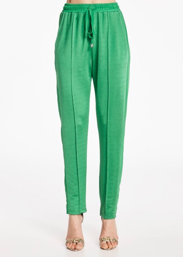 Cotton-blend trousers Denny Rose