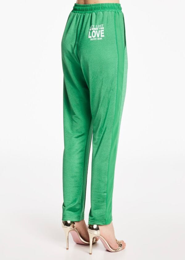 Cotton-blend trousers