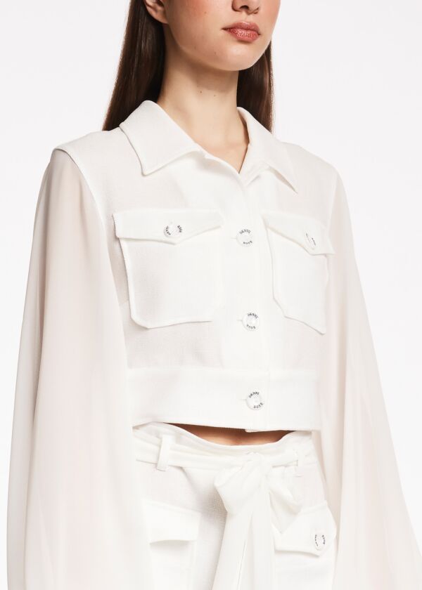 Blusa con bottoni