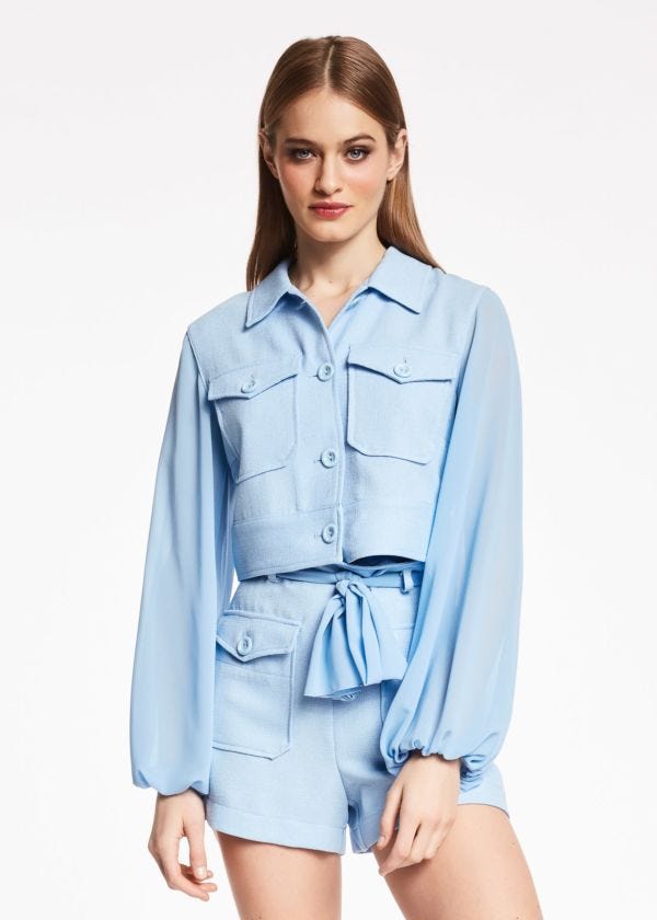 Buttoned blouse Denny Rose