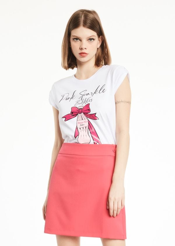 T-shirt with graphic print Denny Rose Jeans