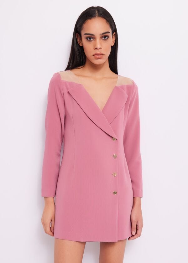 Vestito doppiopetto Denny Rose