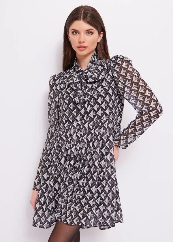 Dress with print Denny Rose