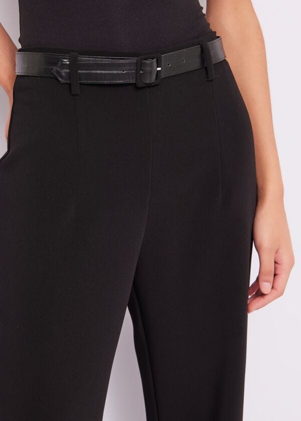 Belted trousers