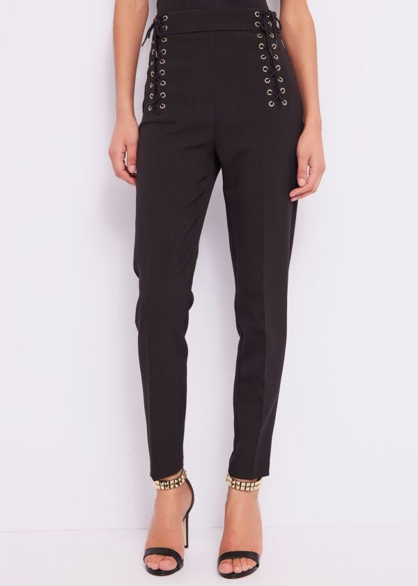 Trousers with ties Denny Rose