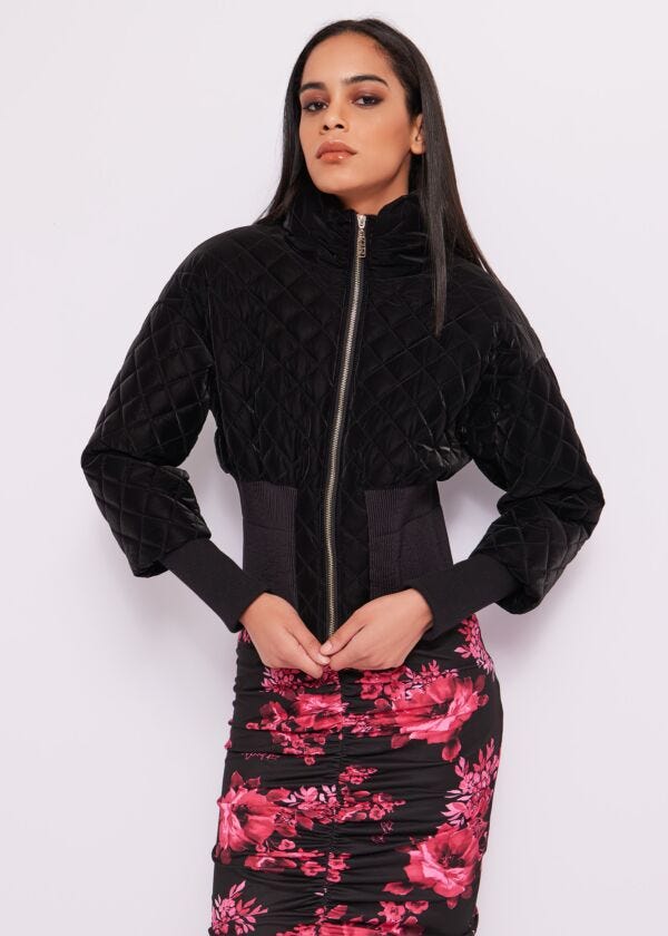 Quilted down jacket Denny Rose