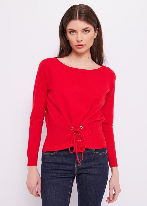 Maglia con laccetti Denny Rose