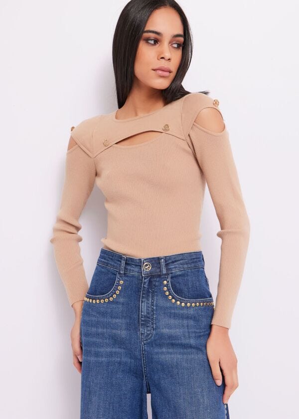 Maglia con bottoni Denny Rose