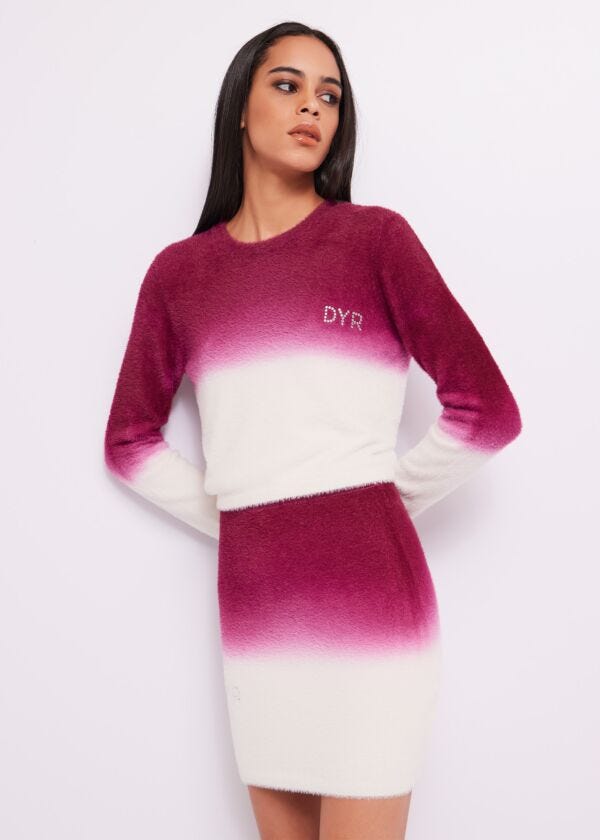 Maglia in ciniglia Denny Rose