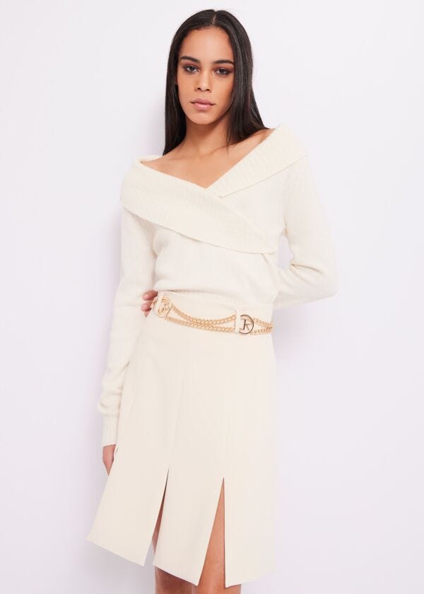 Wool and cashmere blend jumper Denny Rose