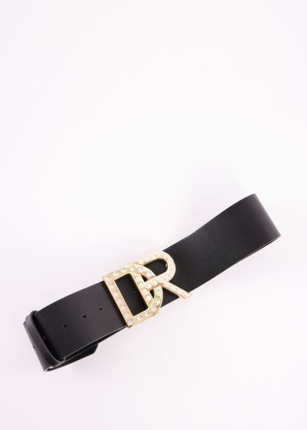 Belt with logo buckle Denny Rose