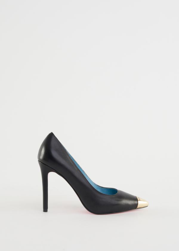 Leather court shoes Denny Rose Calzature