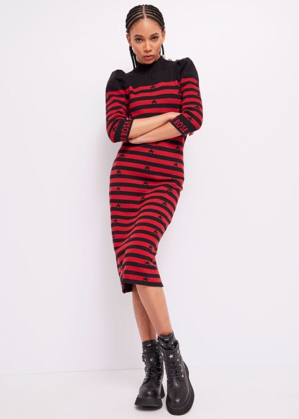 Striped dress Denny Rose Jeans