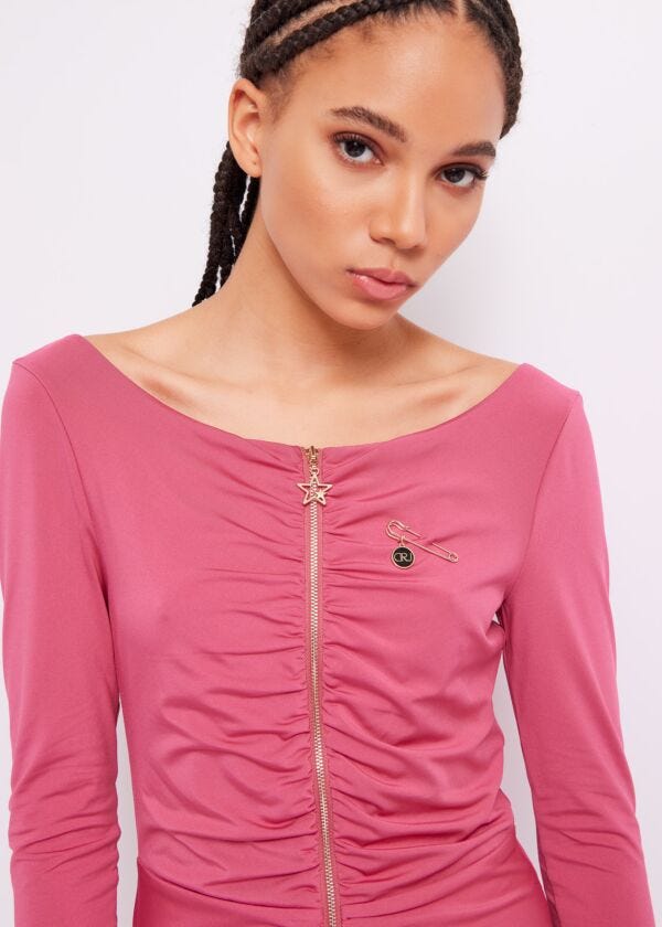 Vestito con zip
