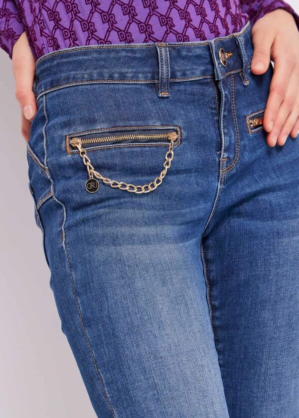 Flared jeans