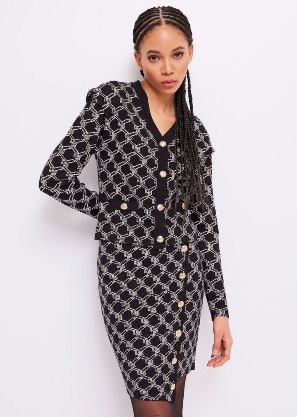 Jacquard cardigan Denny Rose Jeans