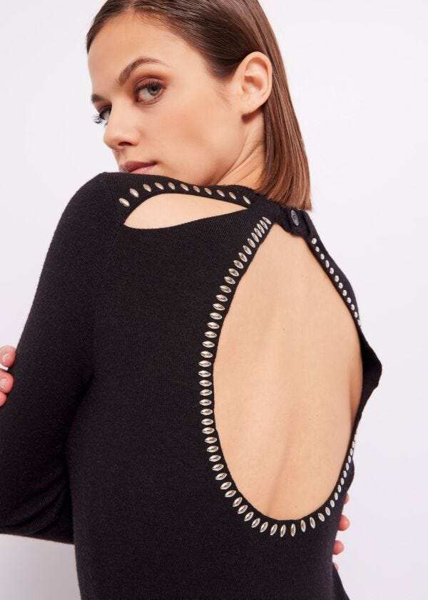 Jumper with studs