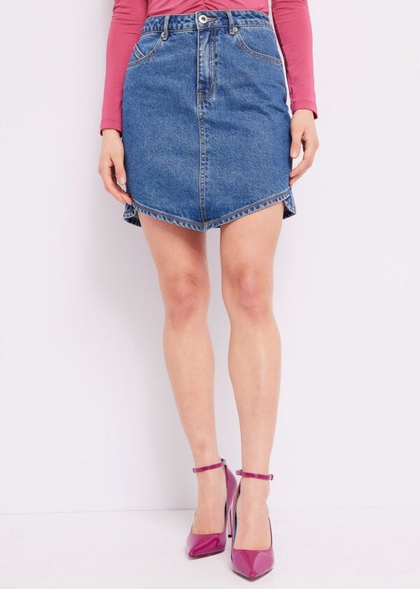 Denim miniskirt Denny Rose Jeans