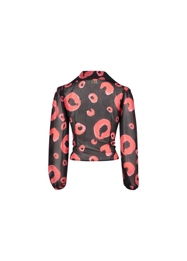Blouse with circle