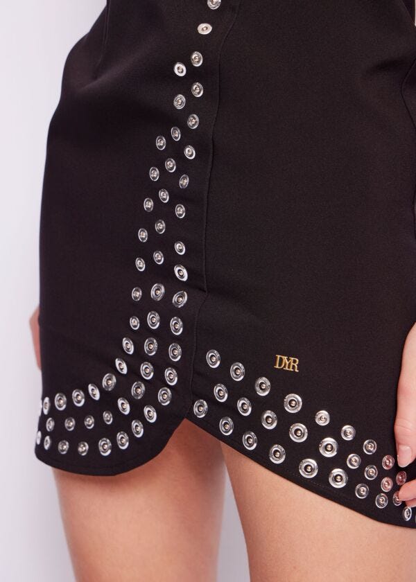 Dress with studs