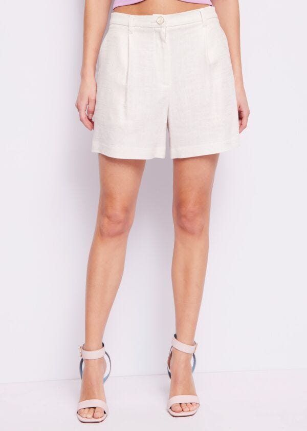 Linen-blend shorts Denny Rose