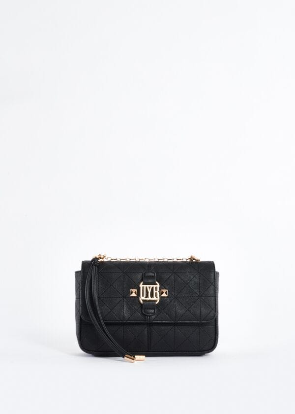 Crossbody in ecopelle trapuntata Denny Rose Borse