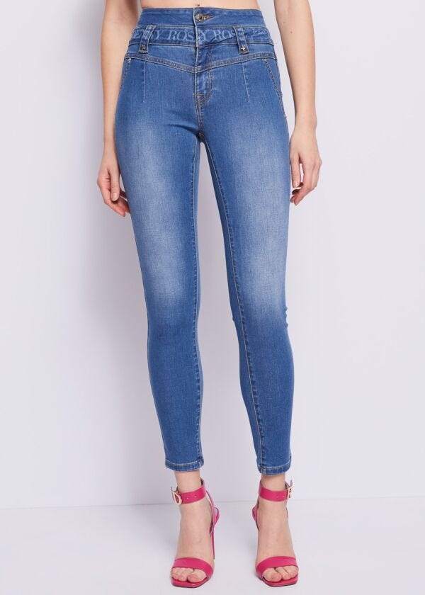 Jeggings with logo