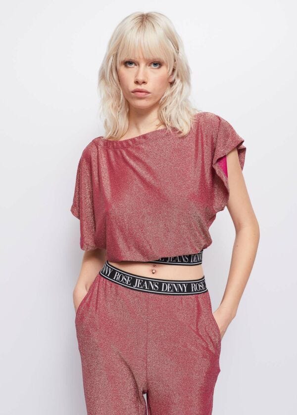 T-shirt lurex Denny Rose Jeans