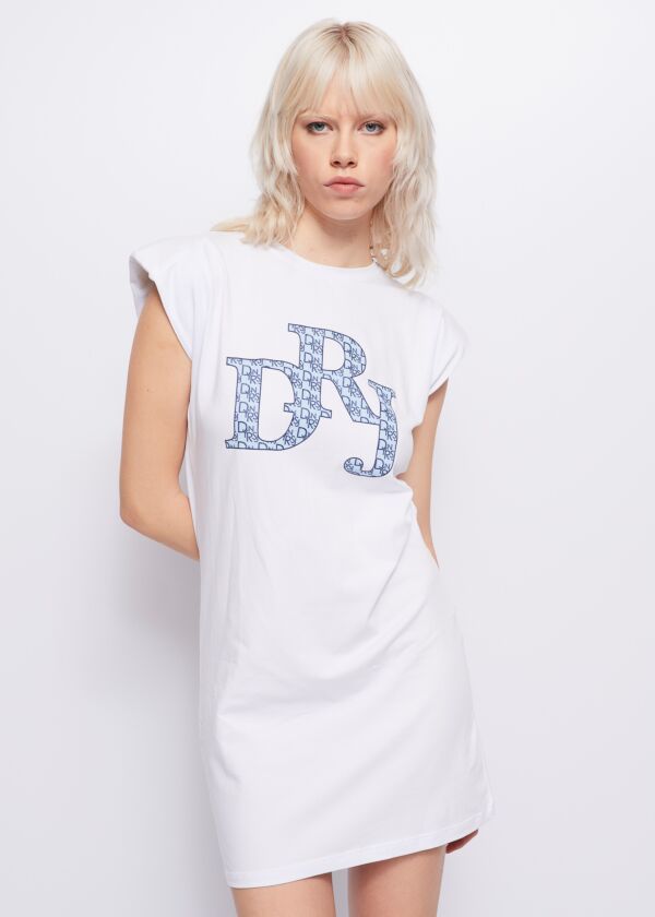 Jersey dress with print Denny Rose Jeans