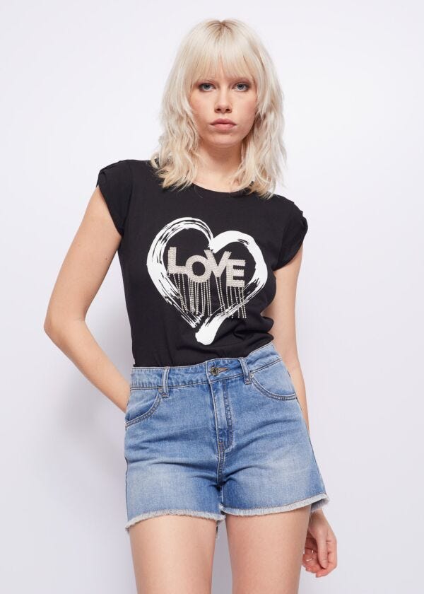 T-shirt Love Denny Rose Jeans