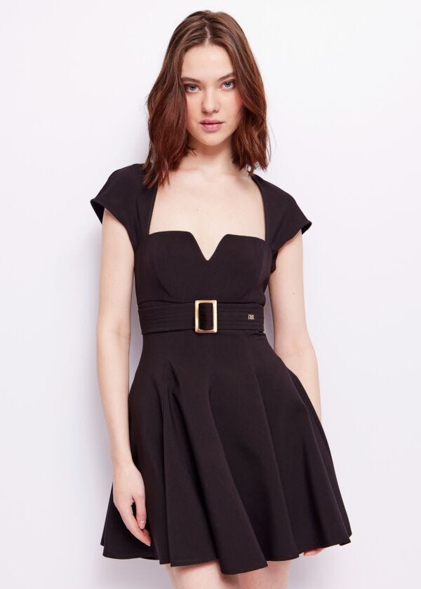 Belted dress