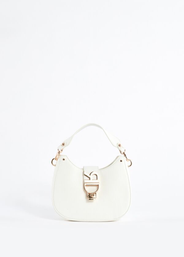 Crossbody in ecopelle con logo Denny Rose Borse