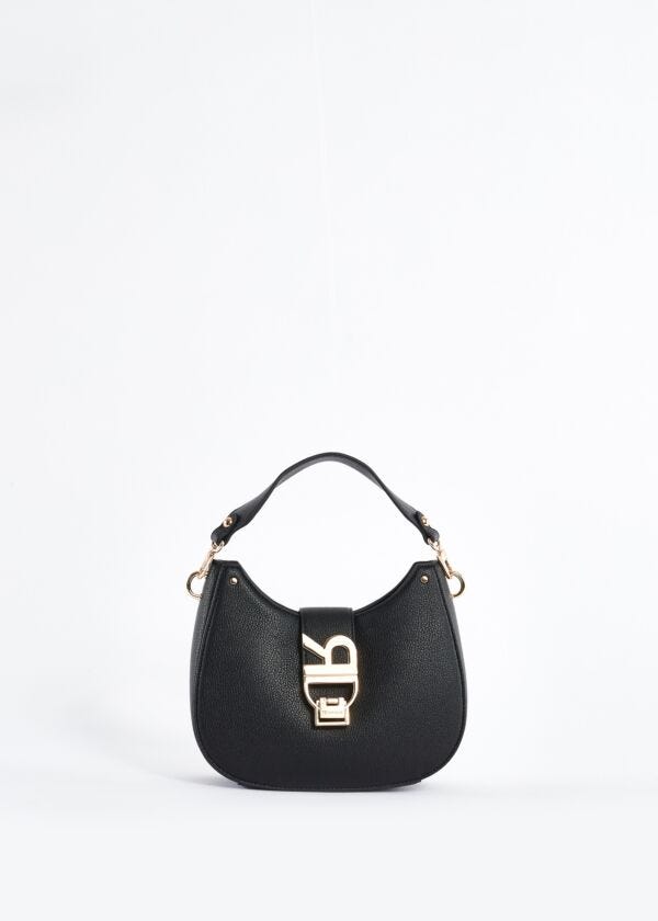 Crossbody in ecopelle con logo Denny Rose Borse