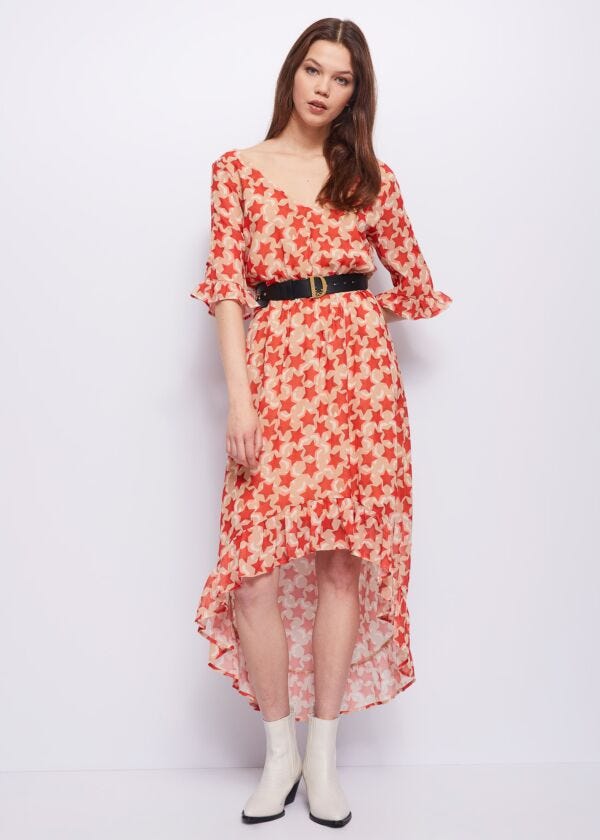 Dress with stars Denny Rose Jeans