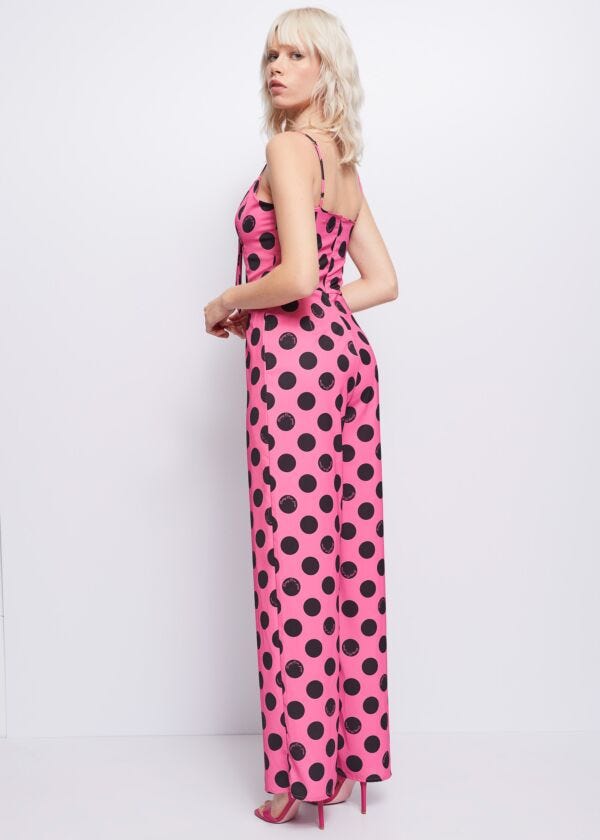 Polka-dot jumpsuit