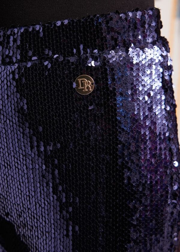 Pantaloni con paillettes