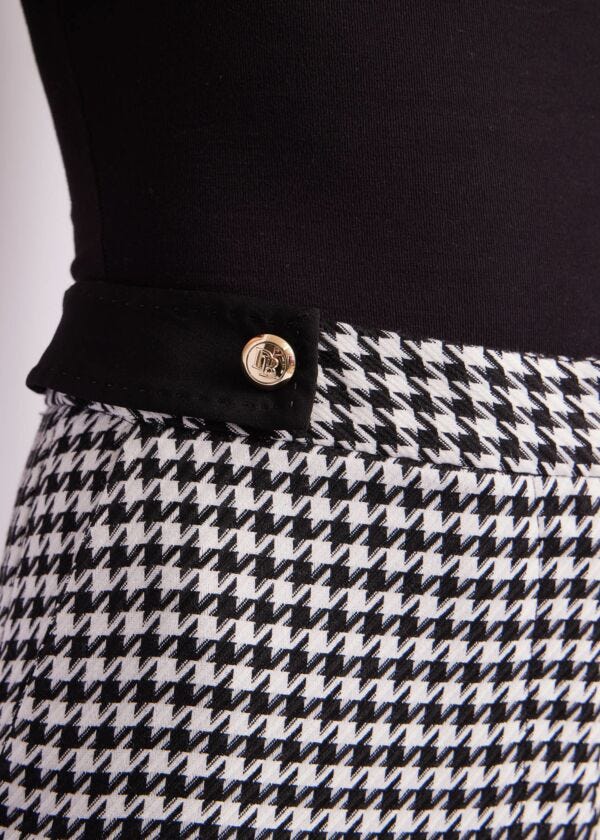 Houndstooth trousers