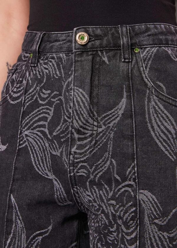 Flared Jeans in Cotton denim