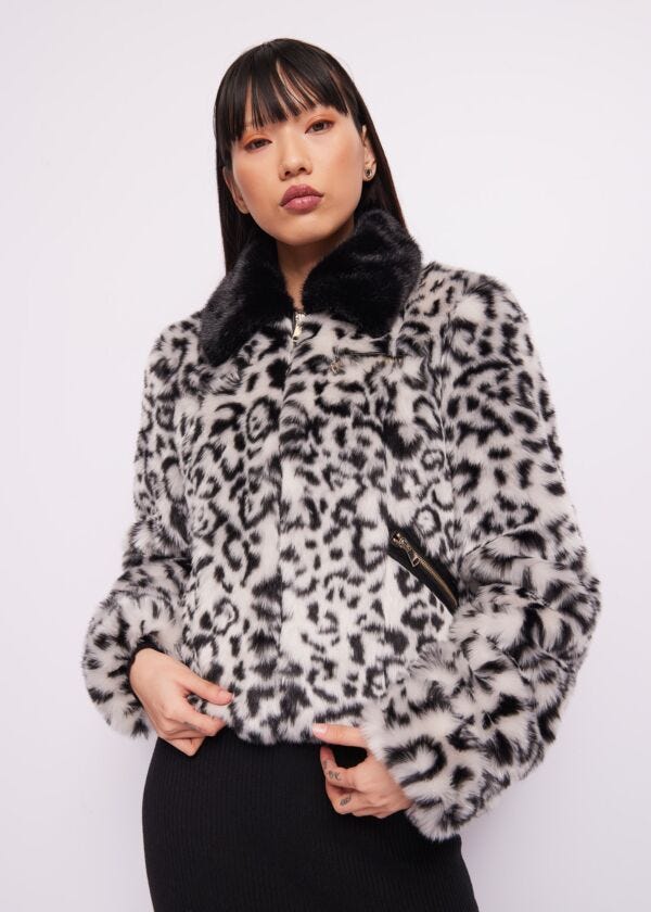 Cazadora estampado animal Denny Rose Jeans