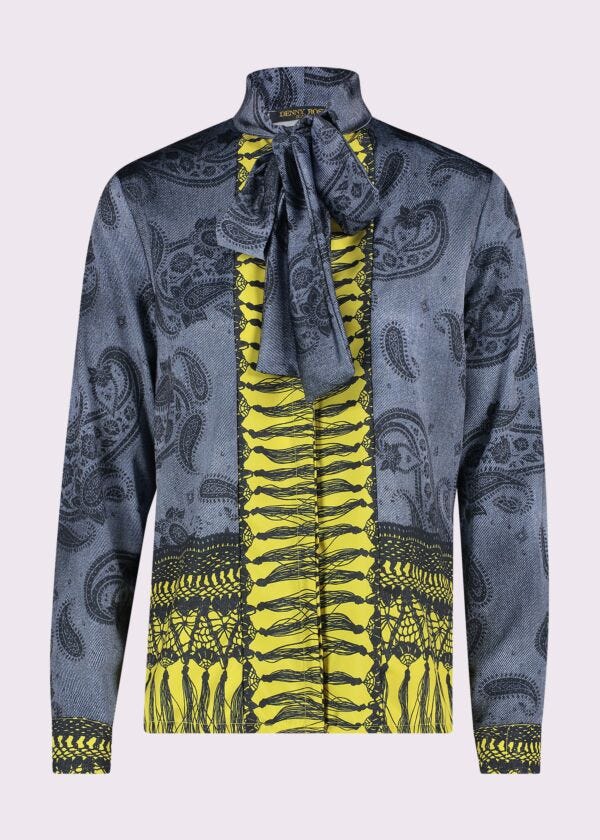 Printed satin shirt Denny Rose Jeans