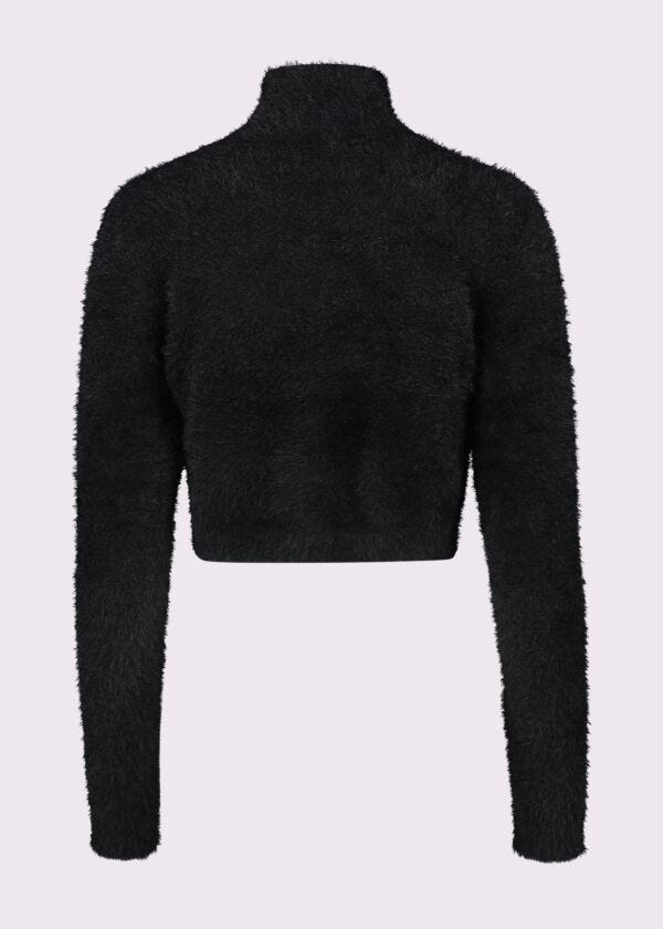 Maglia in filato nero