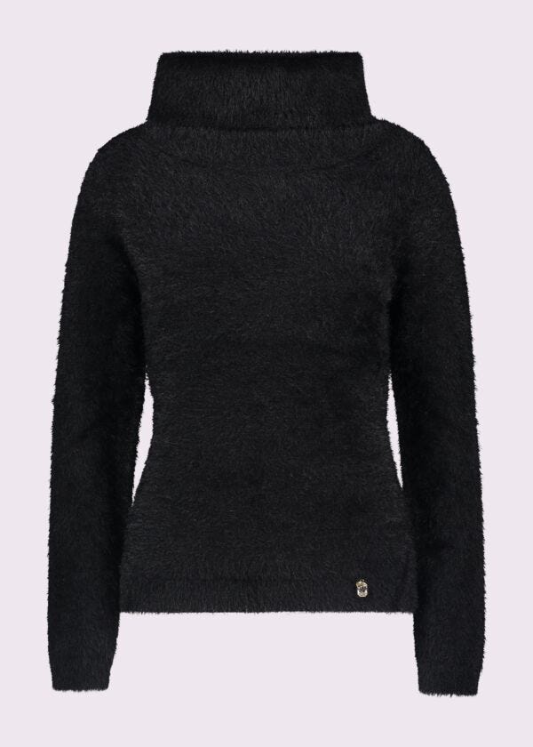 Maglia in filato nero Denny Rose Jeans