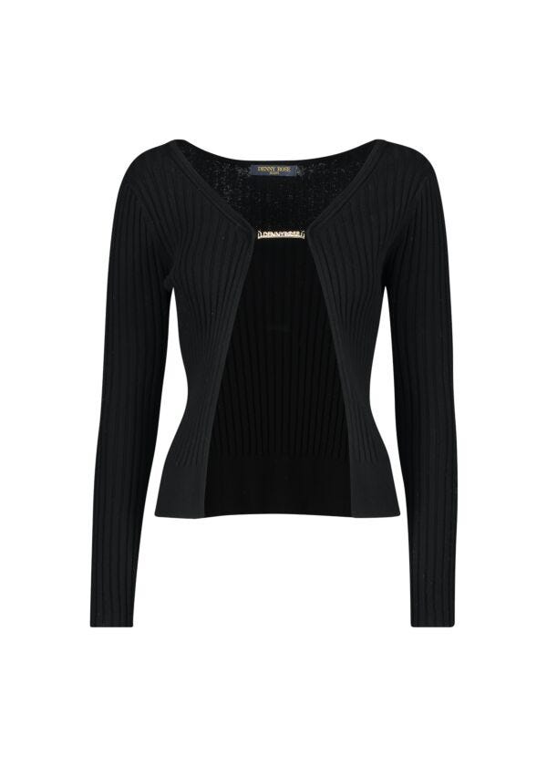 Cardigan in maglia di misto cotone Denny Rose Jeans