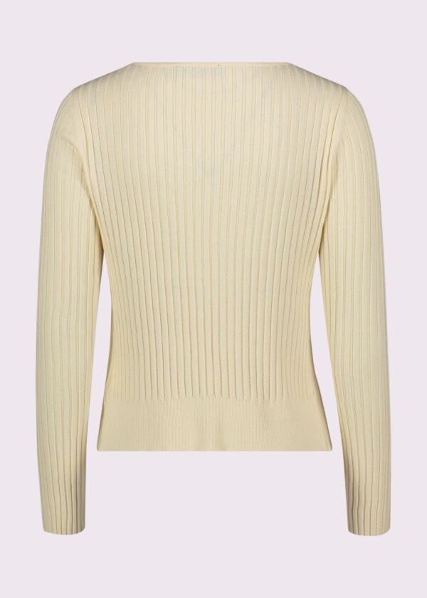 Cardigan in maglia di misto cotone