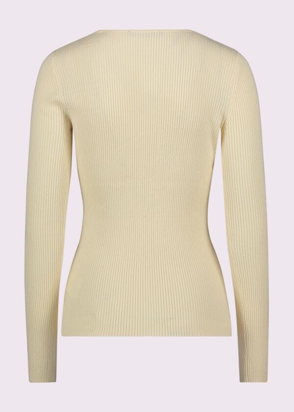 Maglia bianca in misto cotone