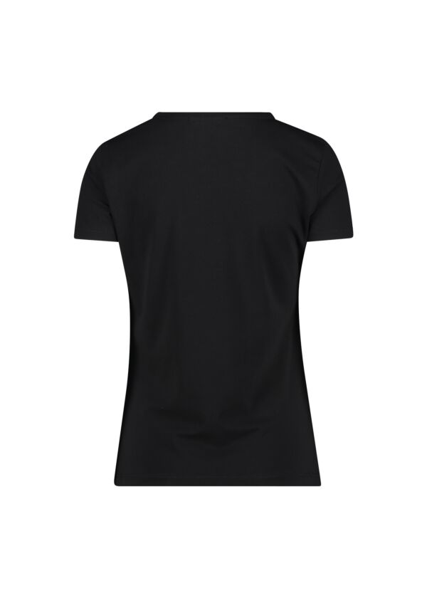 T-shirt in cotone con strass