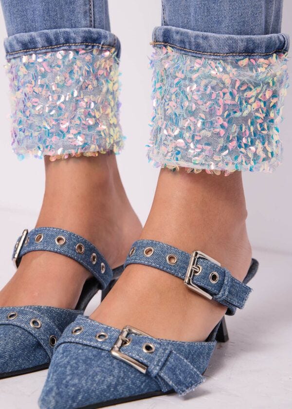 Jeans skinny in cotone